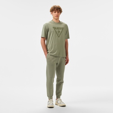  Guess Azha Cn Over Mid Organiceam 180 Erkek Yeşil T-Shirt