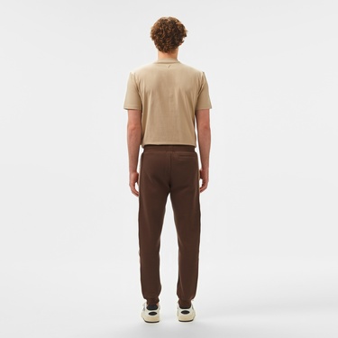  Guess Mickey Cuff Recycled Punto Milano 300 Erkek Kahverengi Eşofman Altı