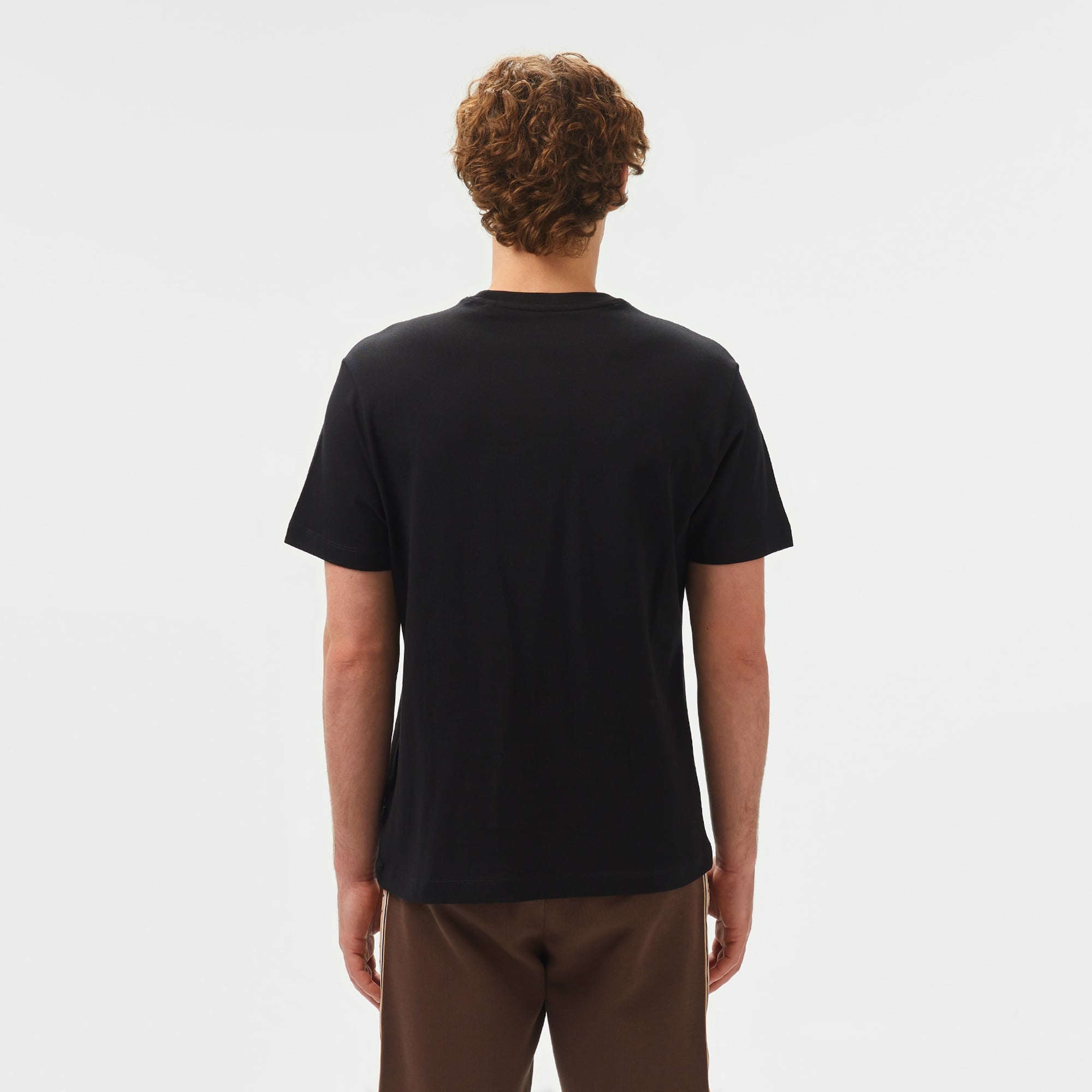 Guess Mid Organic Heavy Erkek Siyah T-Shirt