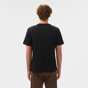  Guess Cn Regllegi Mid Organic Heavy 205 Erkek Siyah T-Shirt