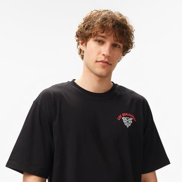  Les Benjamins Relaxed 032 Erkek Siyah T-Shirt