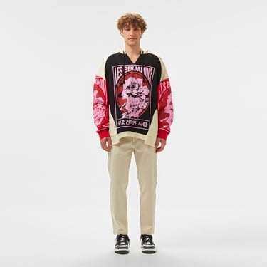  Les Benjamins 106 Erkek Renkli Hoodie