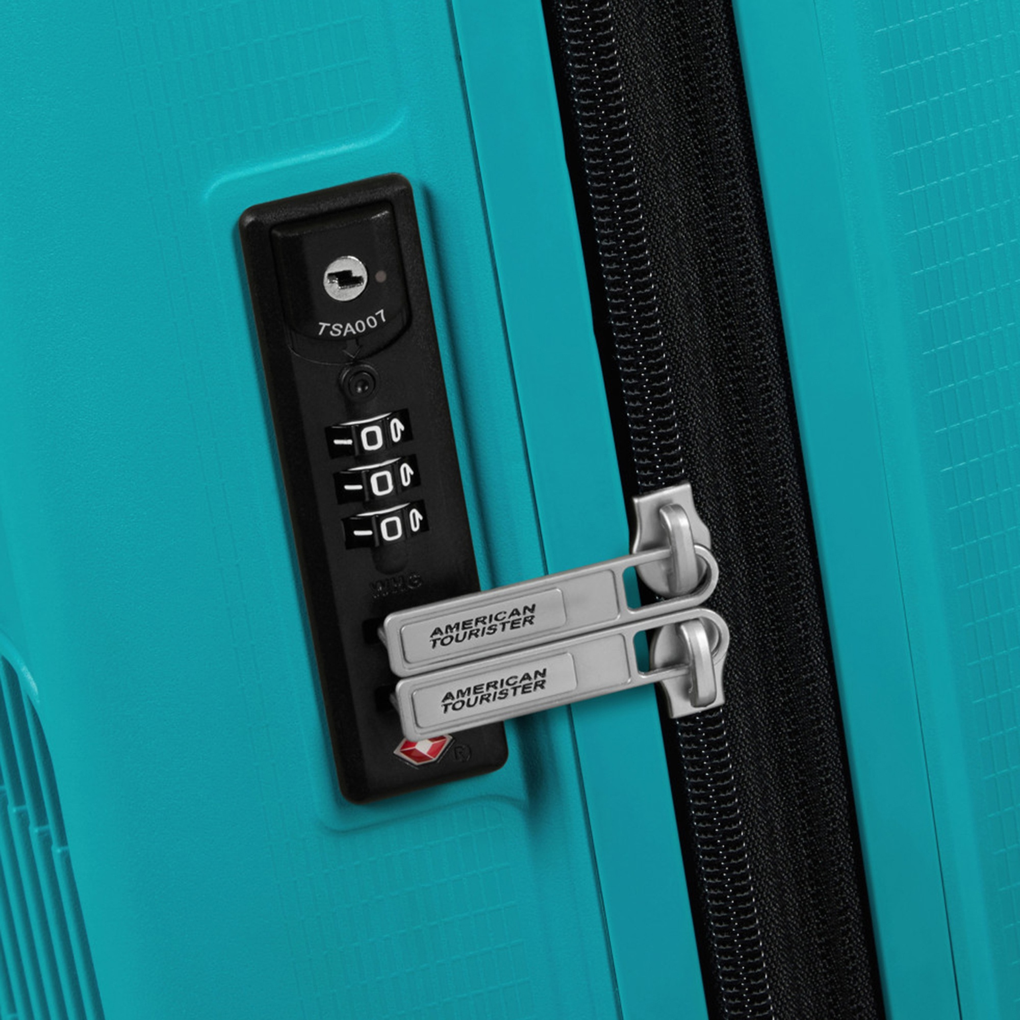 American Tourister Turkuaz Aerostep-Spinner Körüklü 55/20 Kabin Boy Valiz