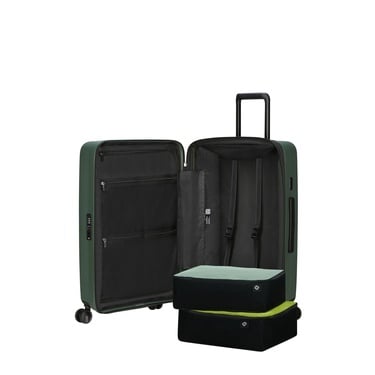  Samsonite Koyu Yeşil Restackd 68/25 Orta Boy Valiz