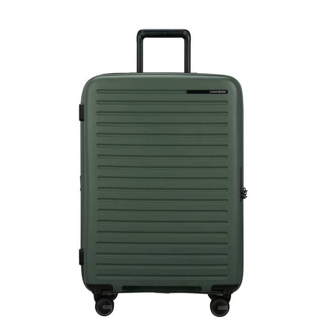  Samsonite Koyu Yeşil Restackd 68/25 Orta Boy Valiz
