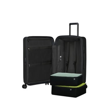  Samsonite Siyah Restackd 68/25 Orta Boy Valiz