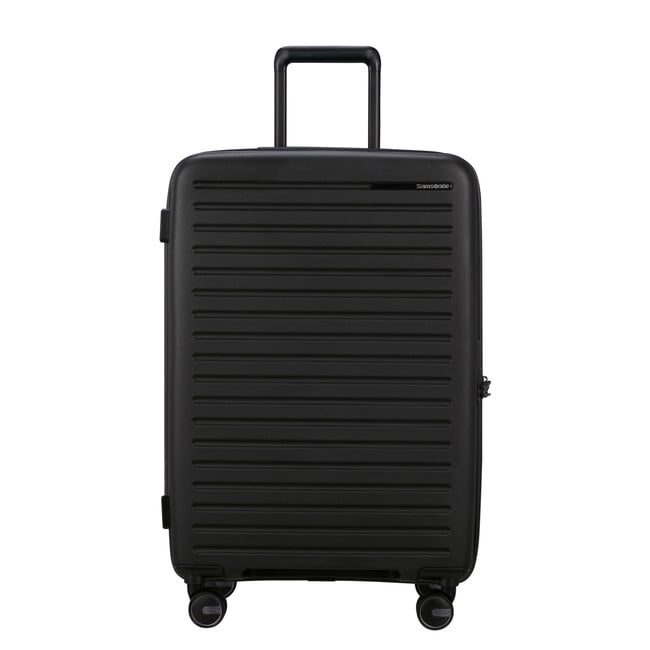  Samsonite Siyah Restackd 68/25 Orta Boy Valiz