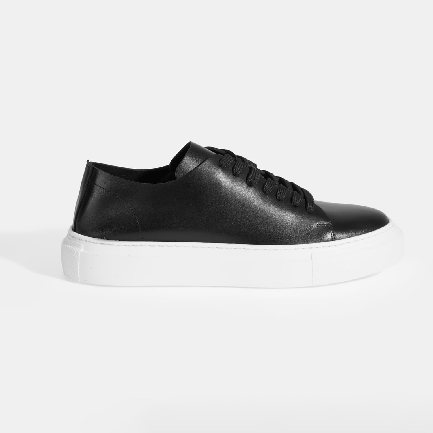  Denissy Siyah Erkek Deri Günlük Ayakkabı