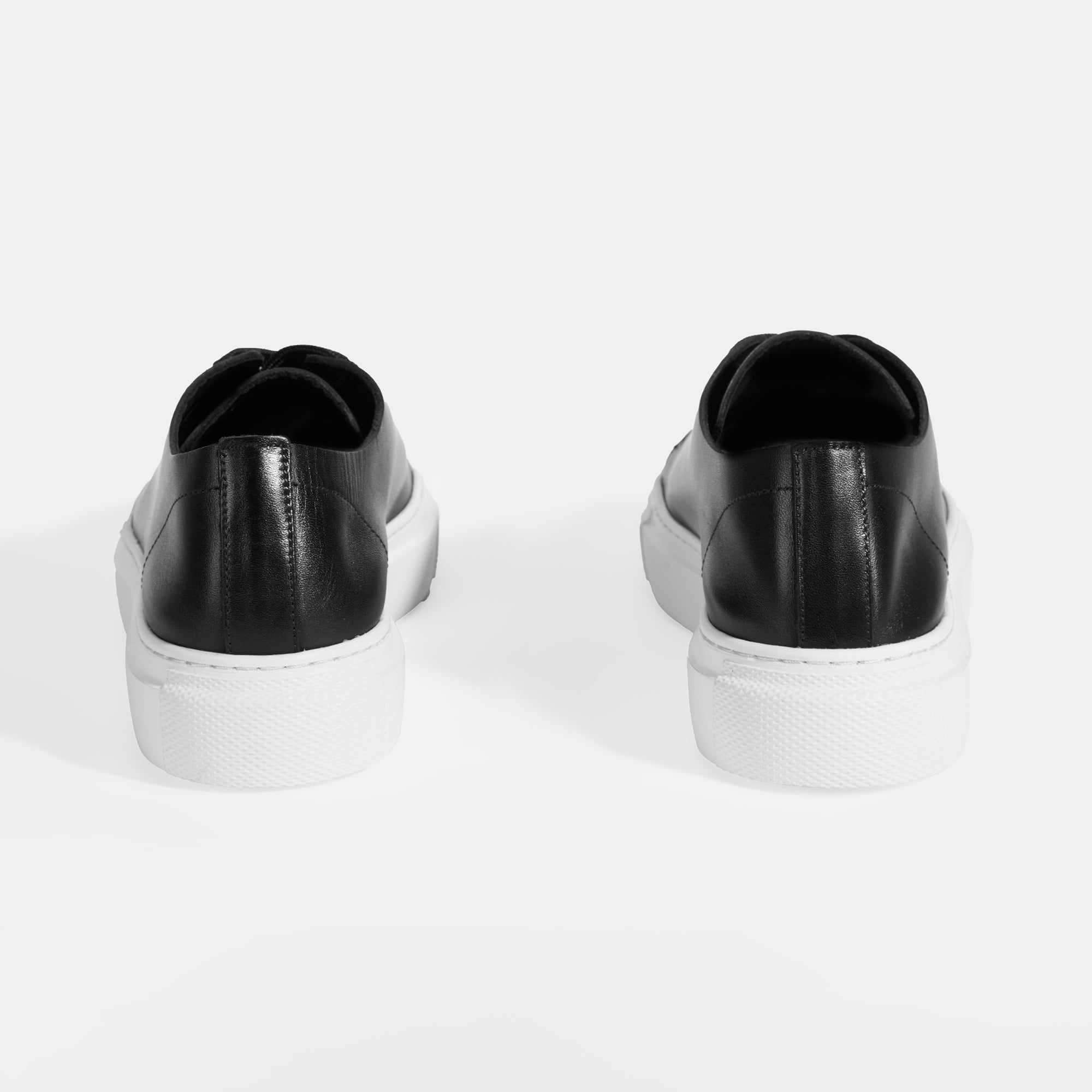 Denissy Siyah Erkek Deri Günlük Ayakkabı