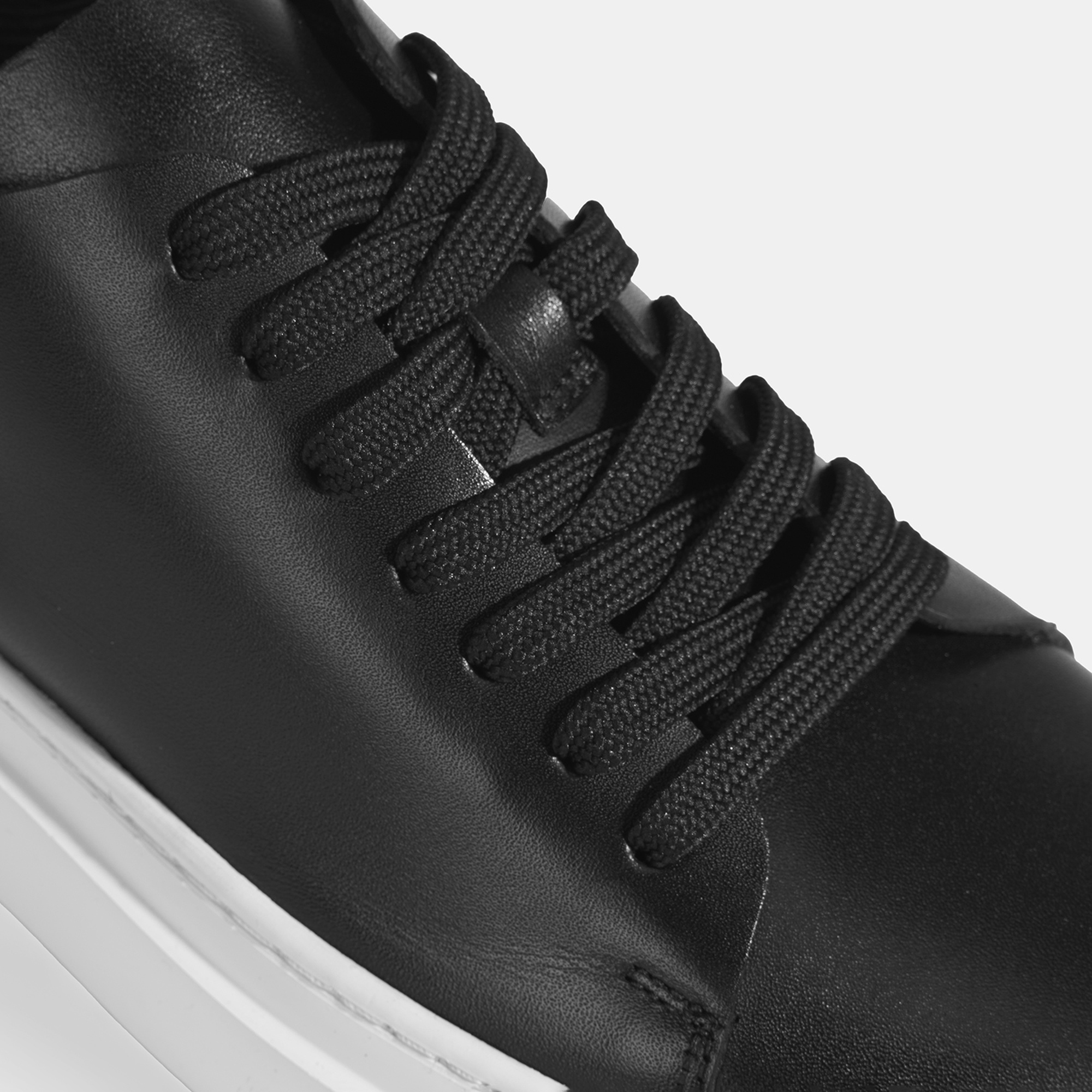 Denissy Siyah Erkek Deri Günlük Ayakkabı