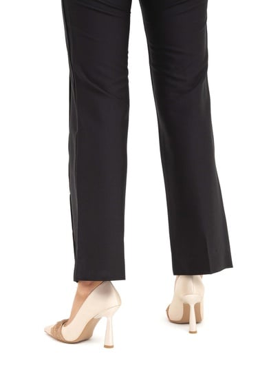  Tamer Tanca Kadın Vegan Bej Stiletto Ayakkabı