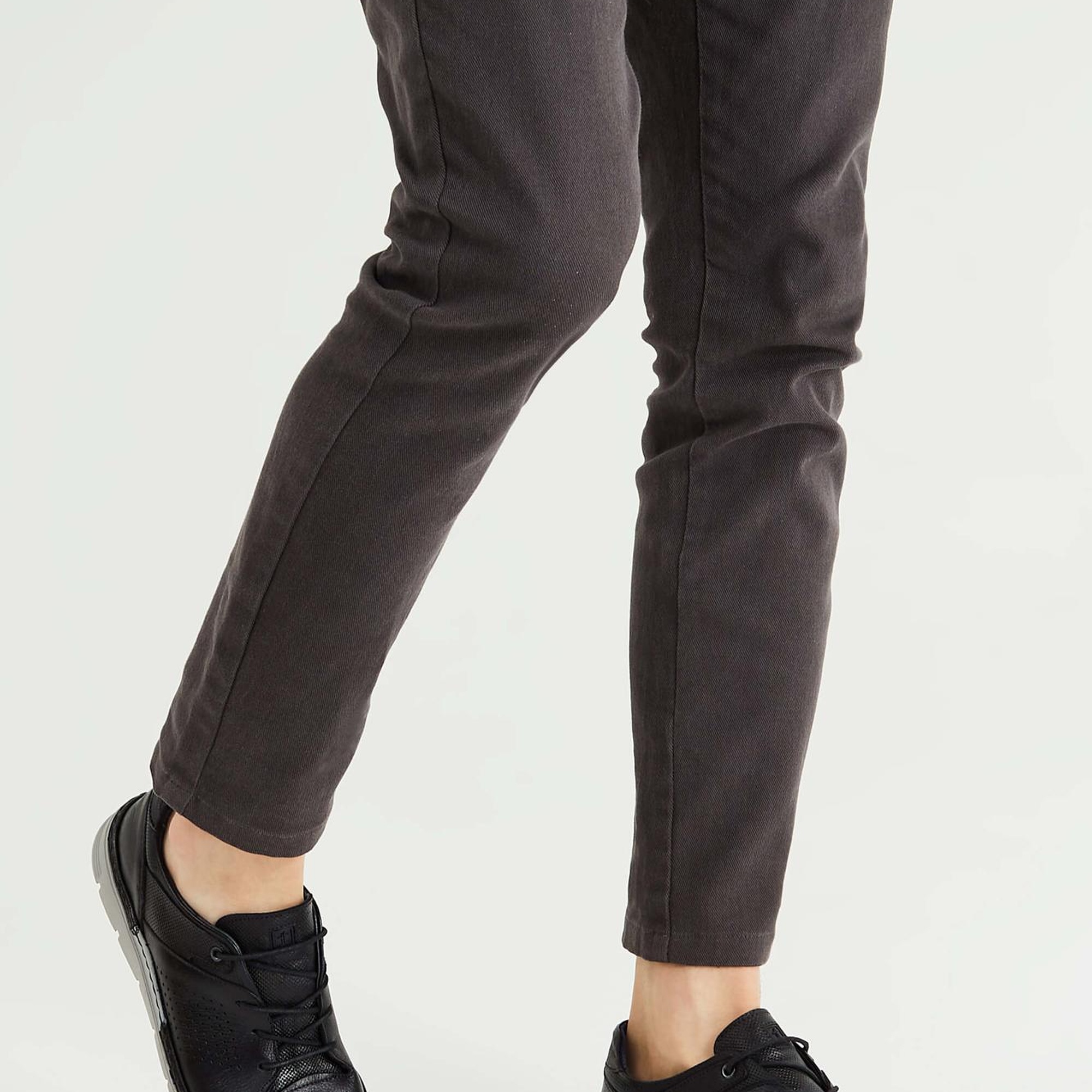 Tamer Tanca Erkek Hakiki Deri Siyah Casual Ayakkabı