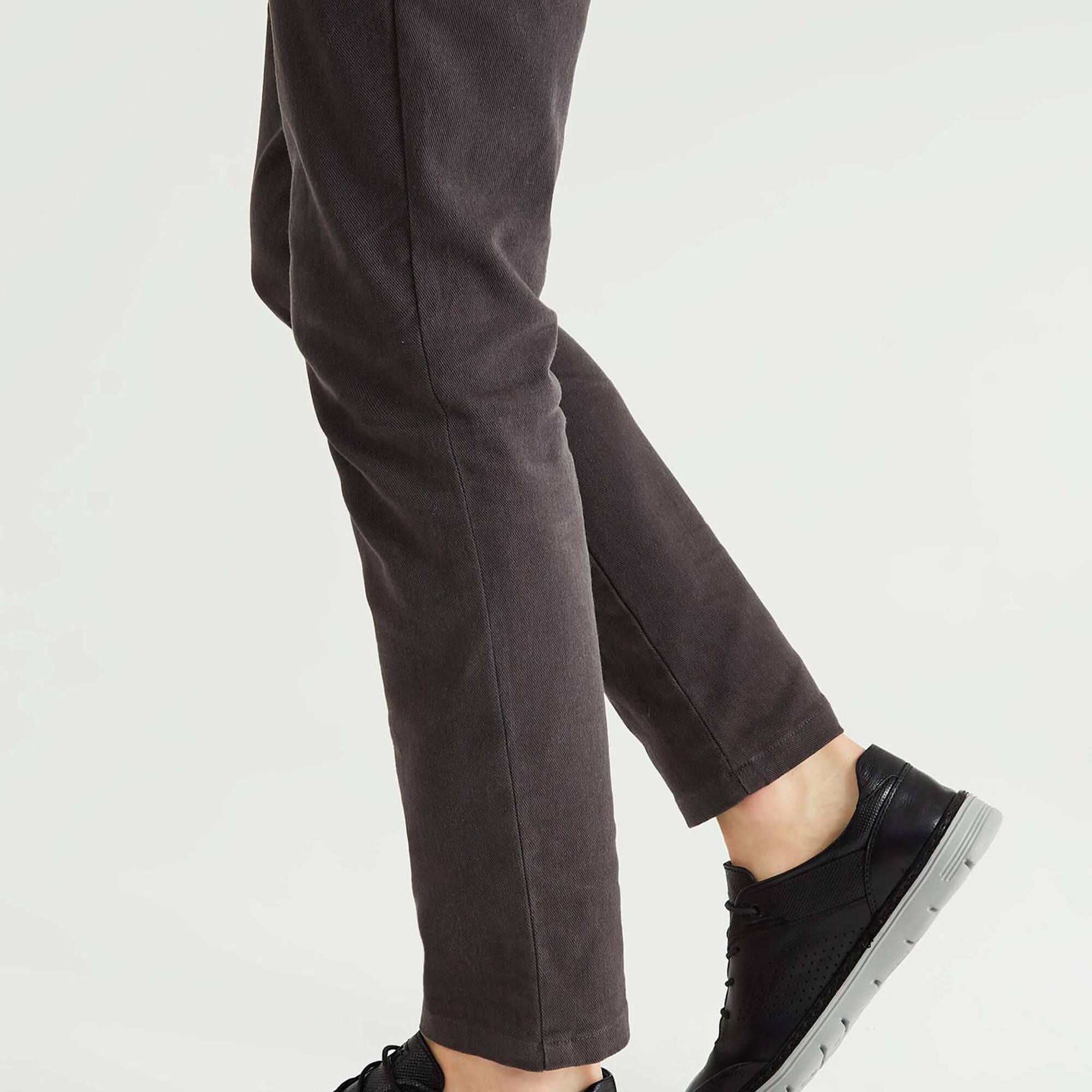 Tamer Tanca Erkek Hakiki Deri Siyah Casual Ayakkabı