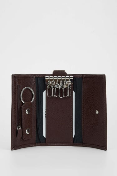  Tamer Tanca Erkek Hakiki Deri Kahverengi Anahtarlık