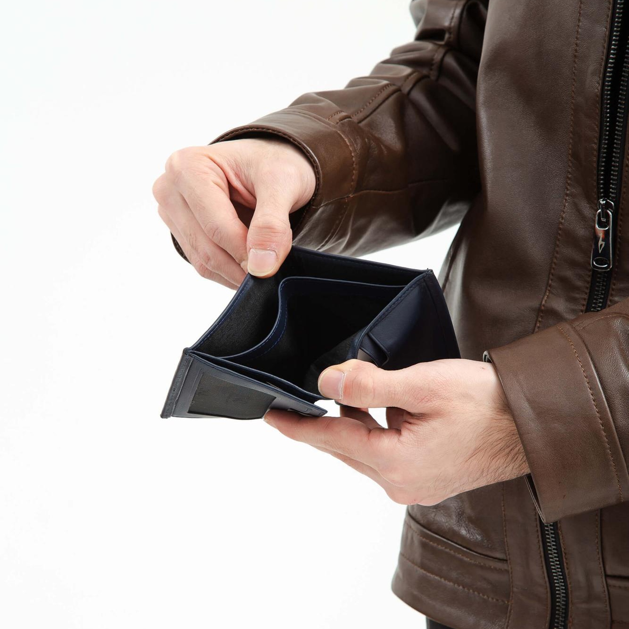 Tamer Tanca Erkek Hakiki Deri Lacivert Cüzdan Cuzdan