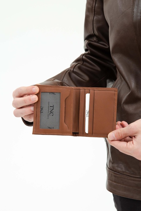  Tamer Tanca Erkek Hakiki Deri Taba Cüzdan Cuzdan