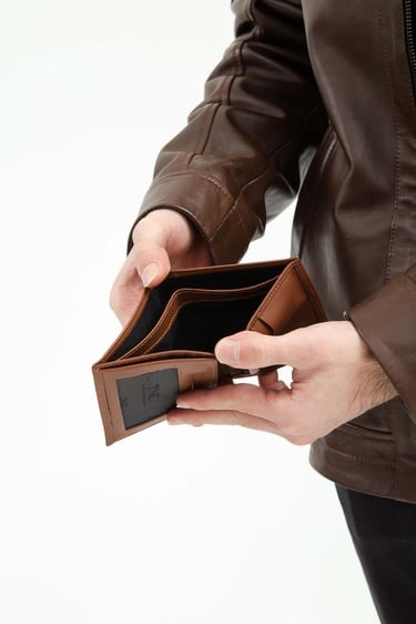  Tamer Tanca Erkek Hakiki Deri Taba Cüzdan Cuzdan