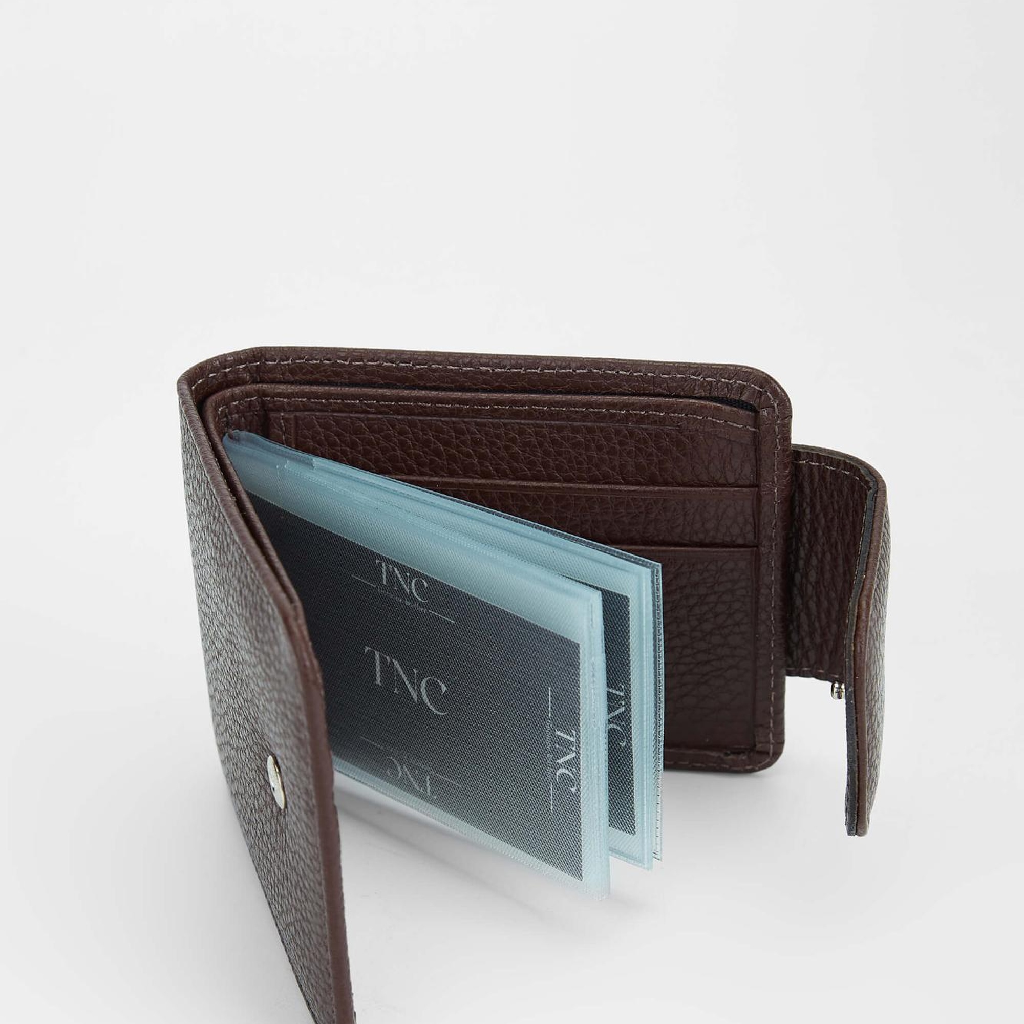 Tamer Tanca Erkek Hakiki Deri Kahverengi Cüzdan Cuzdan