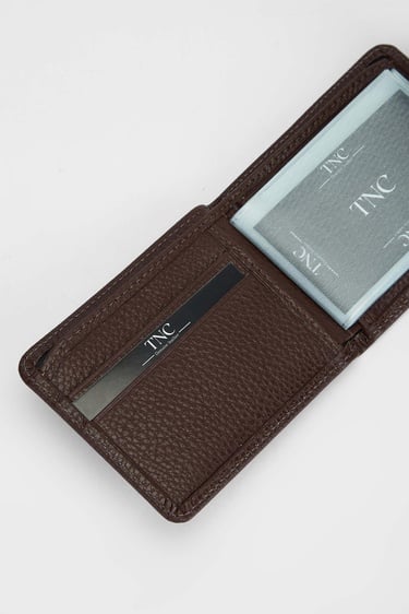  Tamer Tanca Erkek Hakiki Deri Kahverengi Cüzdan Cuzdan