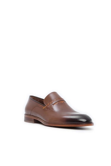  Tamer Tanca Erkek Hakiki Deri Taba Bufalo Klasik Ayakkabı