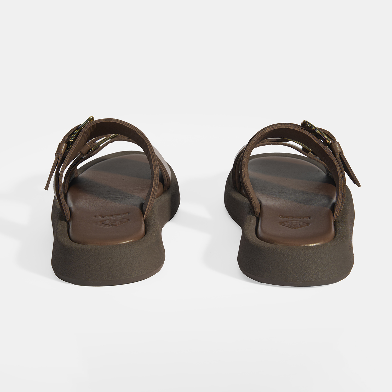 Desa Desa Kahverengi Kadın Kahve Toka Detaylı Deri Terlik FashFed'de! Kahverengi - 9. görsel