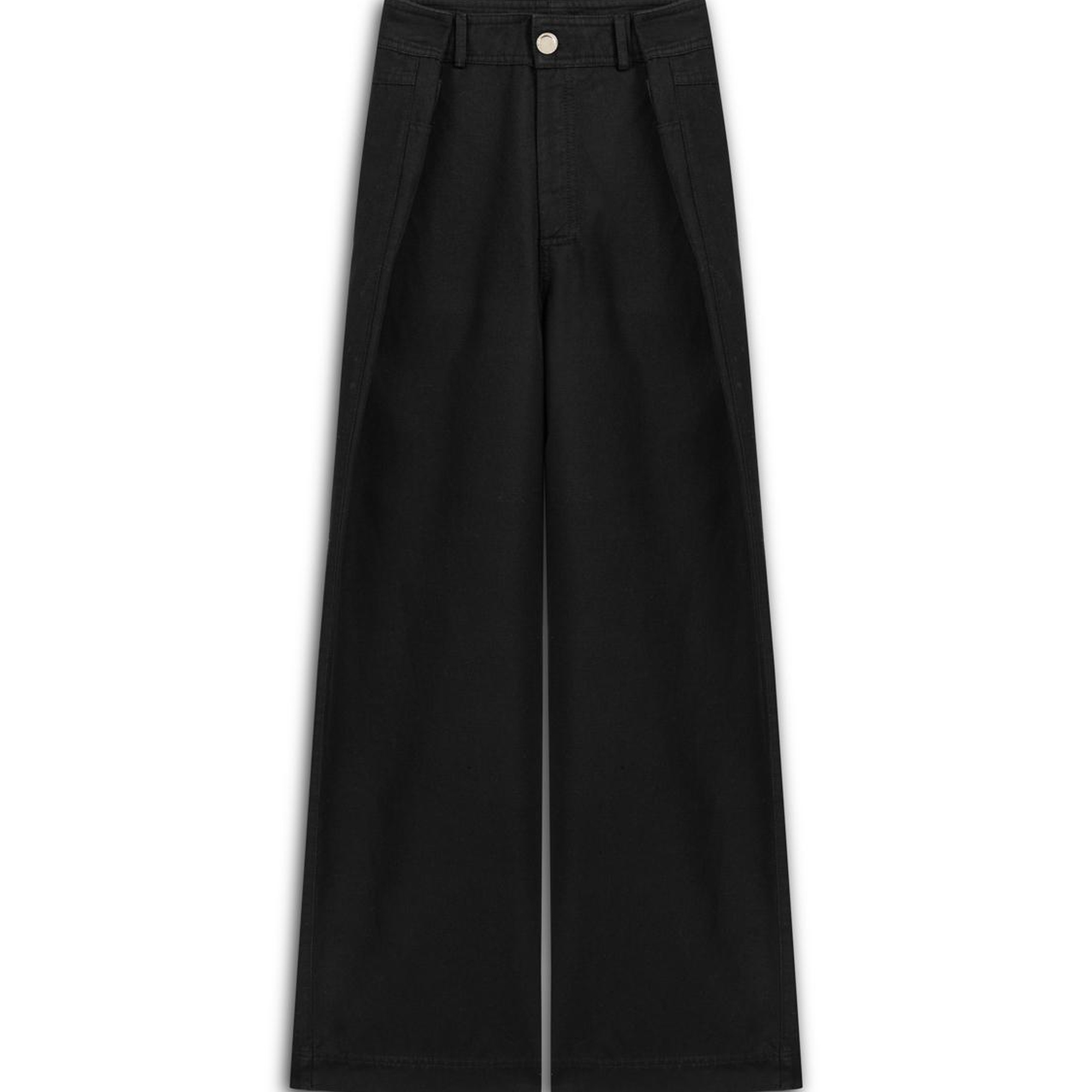 Beli Agraf Detaylı Pantolon