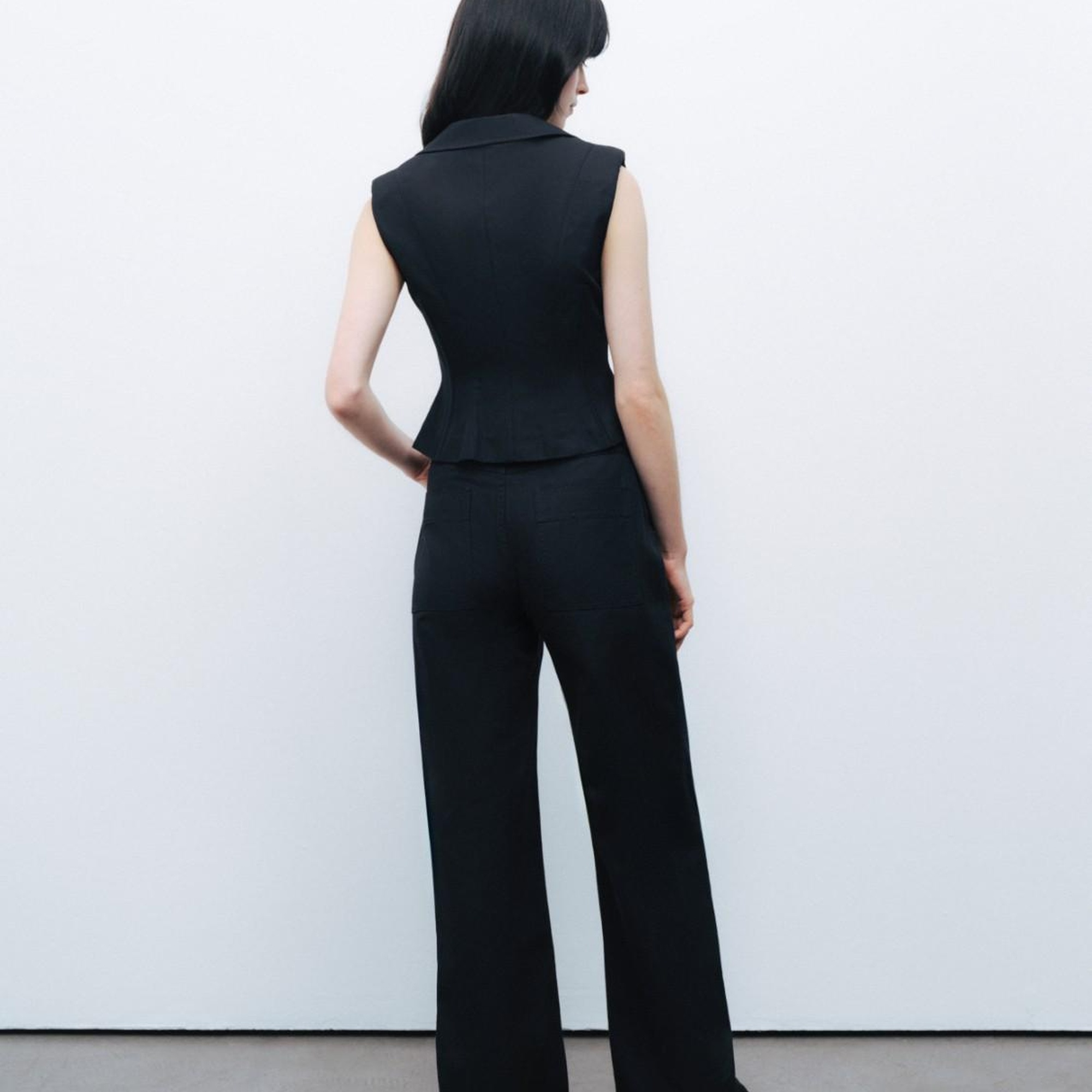 Beli Agraf Detaylı Pantolon