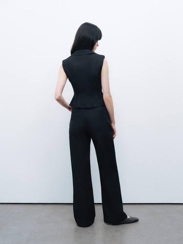  Beli Agraf Detaylı Pantolon