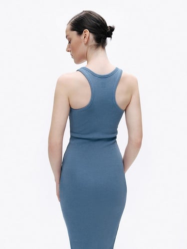  Baskı Detaylı Maxi Elbise