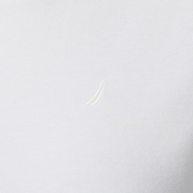  Nautica Kadın Beyaz Regular Fit Kısa Kollu T-Shirt