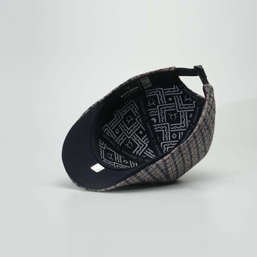  RustandRich Kadın Erkek Mavi Casket Şapka-Urban Collection-Edinburgh