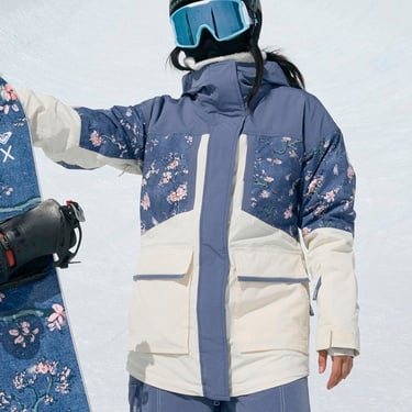  Roxy Chloe Kim Parka Jk Kadın Snowboard Ceketi