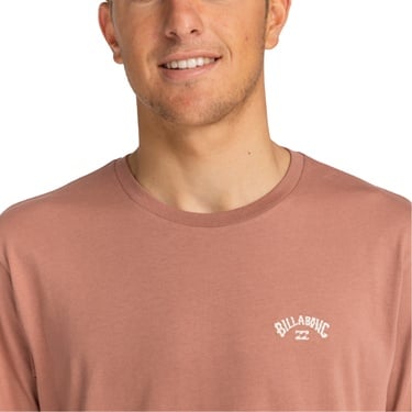  Billabong Arch Crew Ss Erkek Kırmızı Tişört