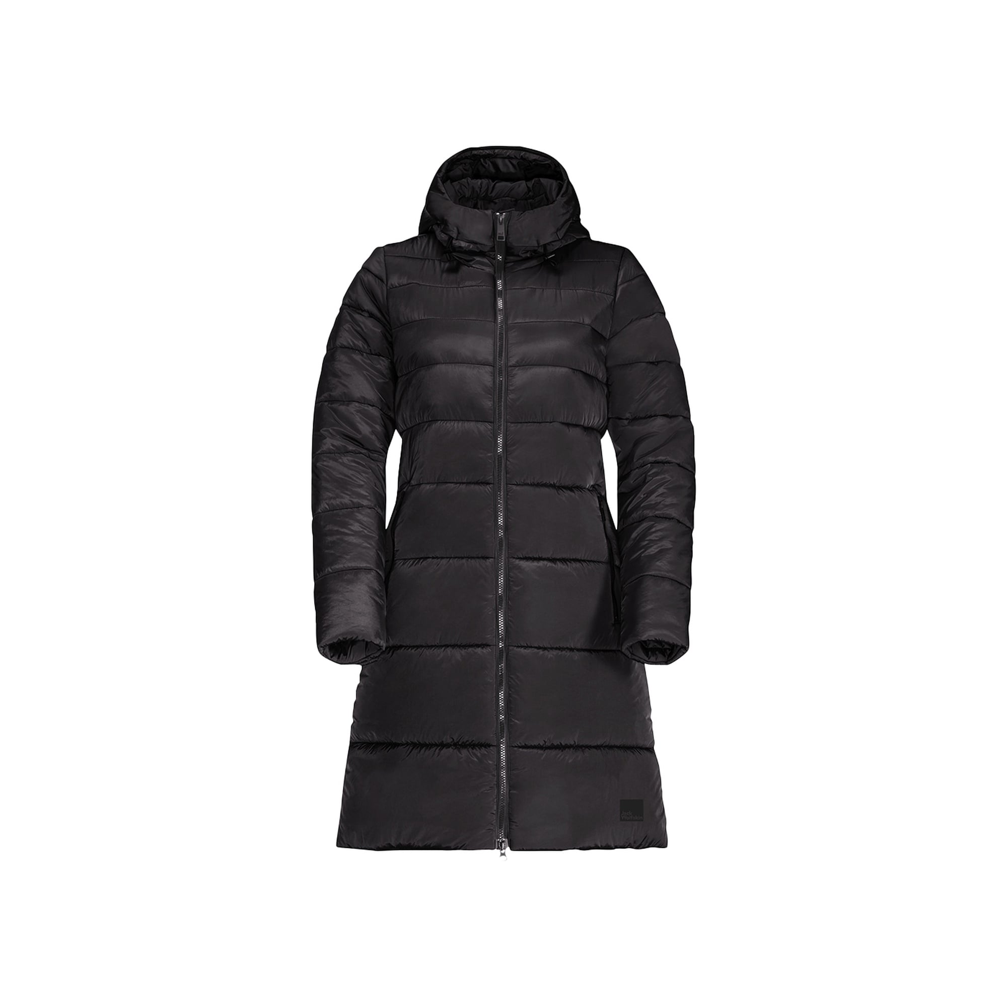 Jack Wolfskin Eisbach Coat Kadın Gri Outdoor Ceketi