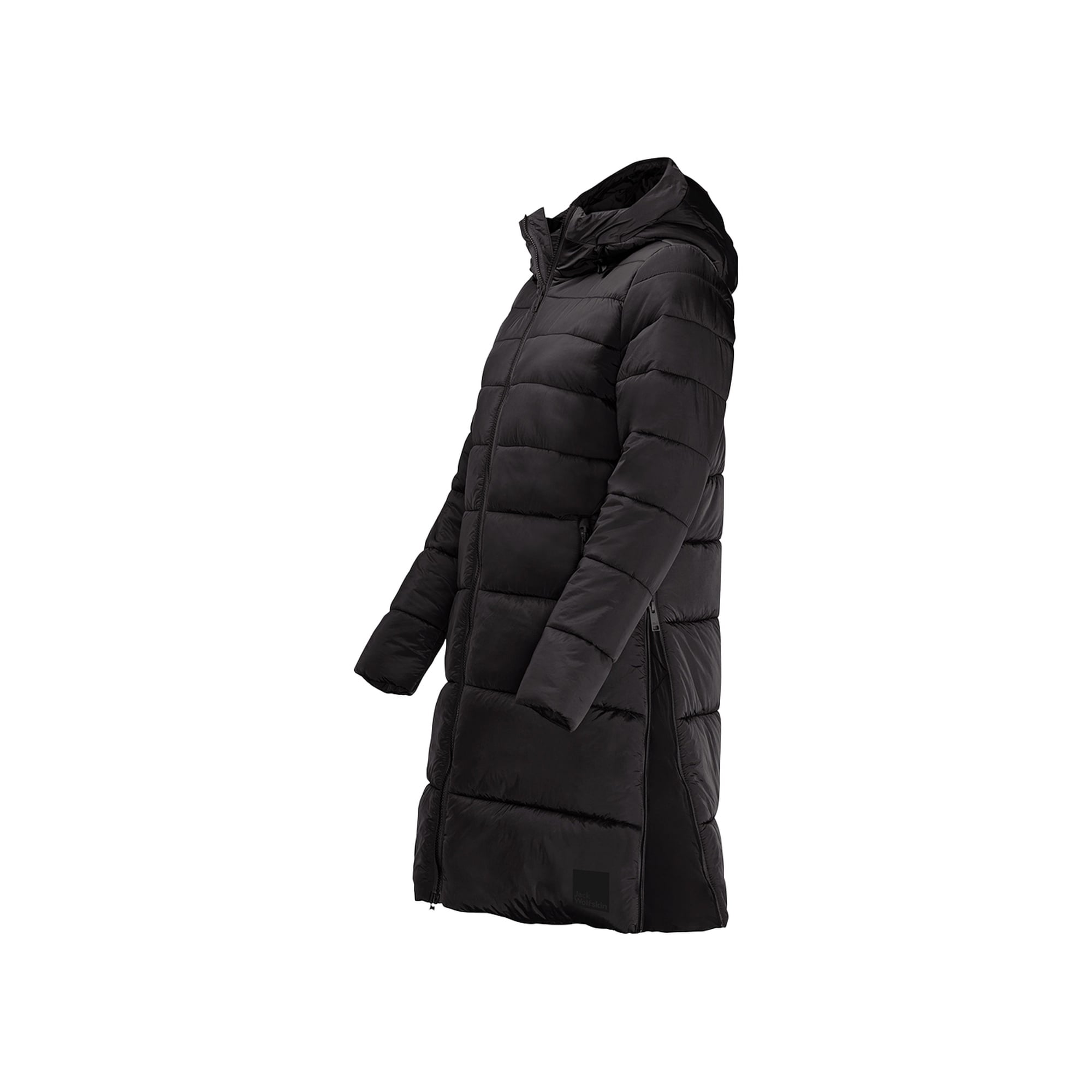 Jack Wolfskin Eisbach Coat Kadın Gri Outdoor Ceketi