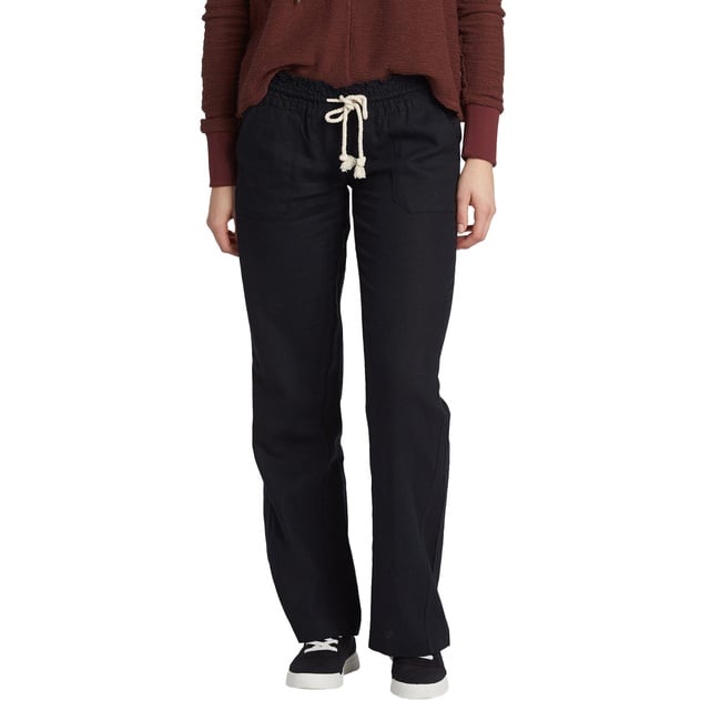  Roxy Oceanside Pant Kadın Siyah Pantolon