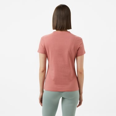  Calvin Klein Graphic Slim Kadın Pembe T-Shirt