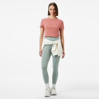  Calvin Klein Graphic Slim Kadın Pembe T-Shirt