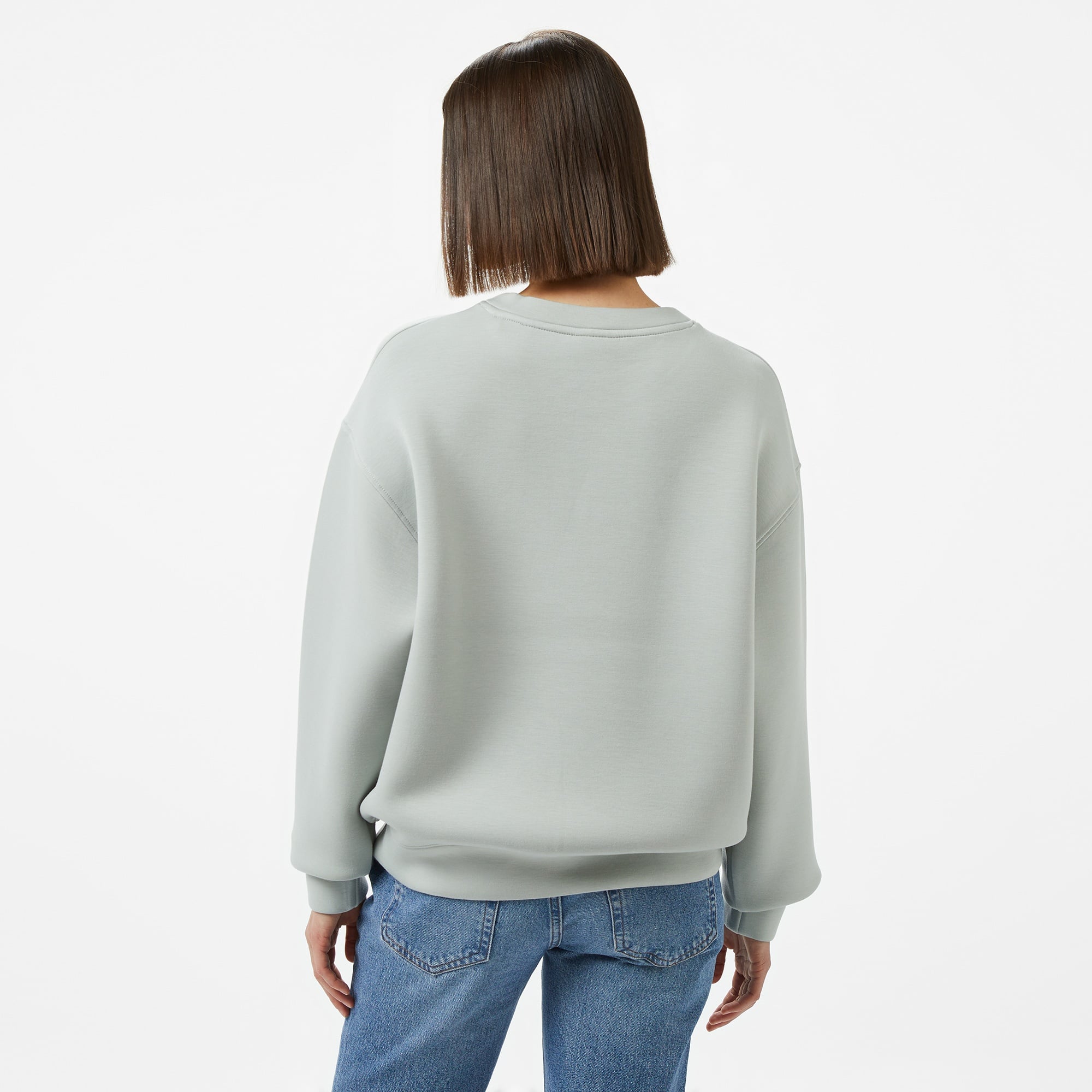 Guess Cecilia Scuba Kadın Yeşil Sweatshirt