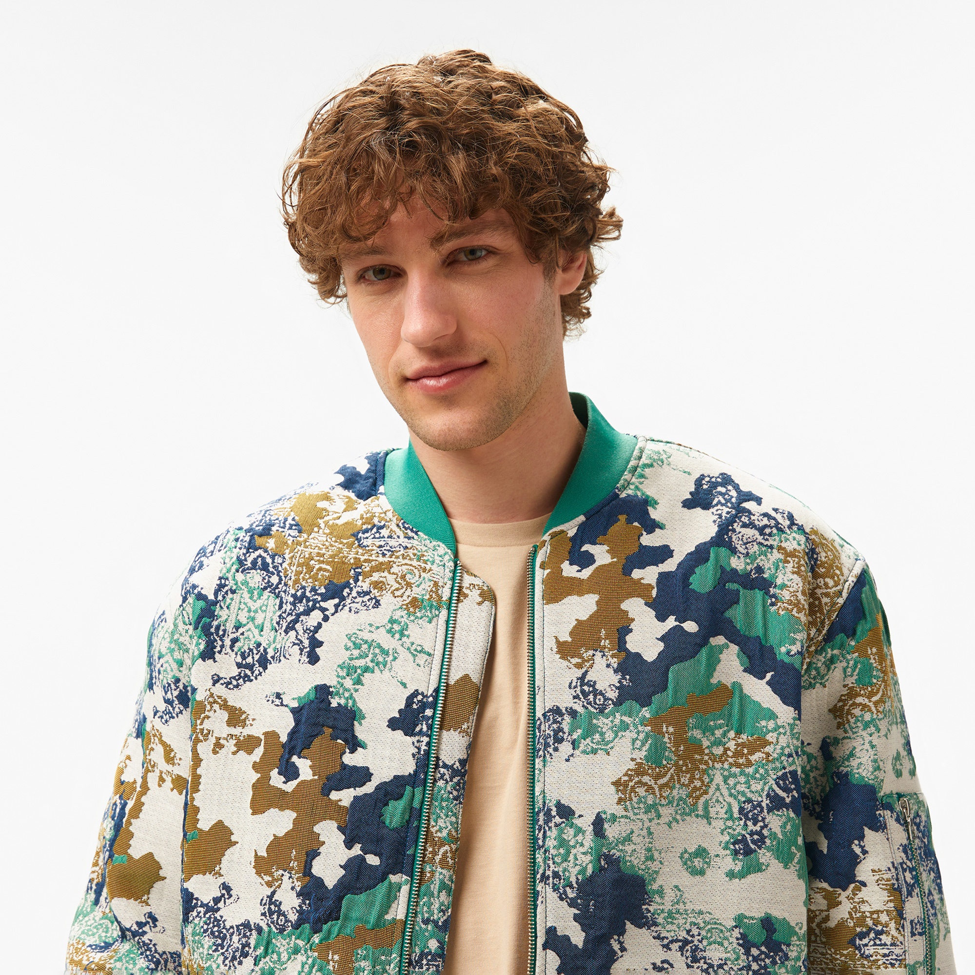 Les Benjamins Bomber 002 Erkek Renkli Ceket