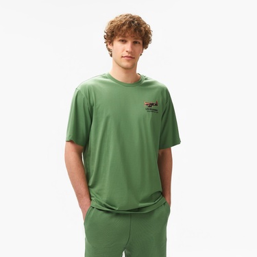  Les Benjamins Relaxed 002 Erkek Yeşil T-Shirt
