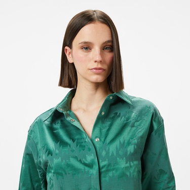  Les Benjamins 002 Kadın Yeşil Ceket