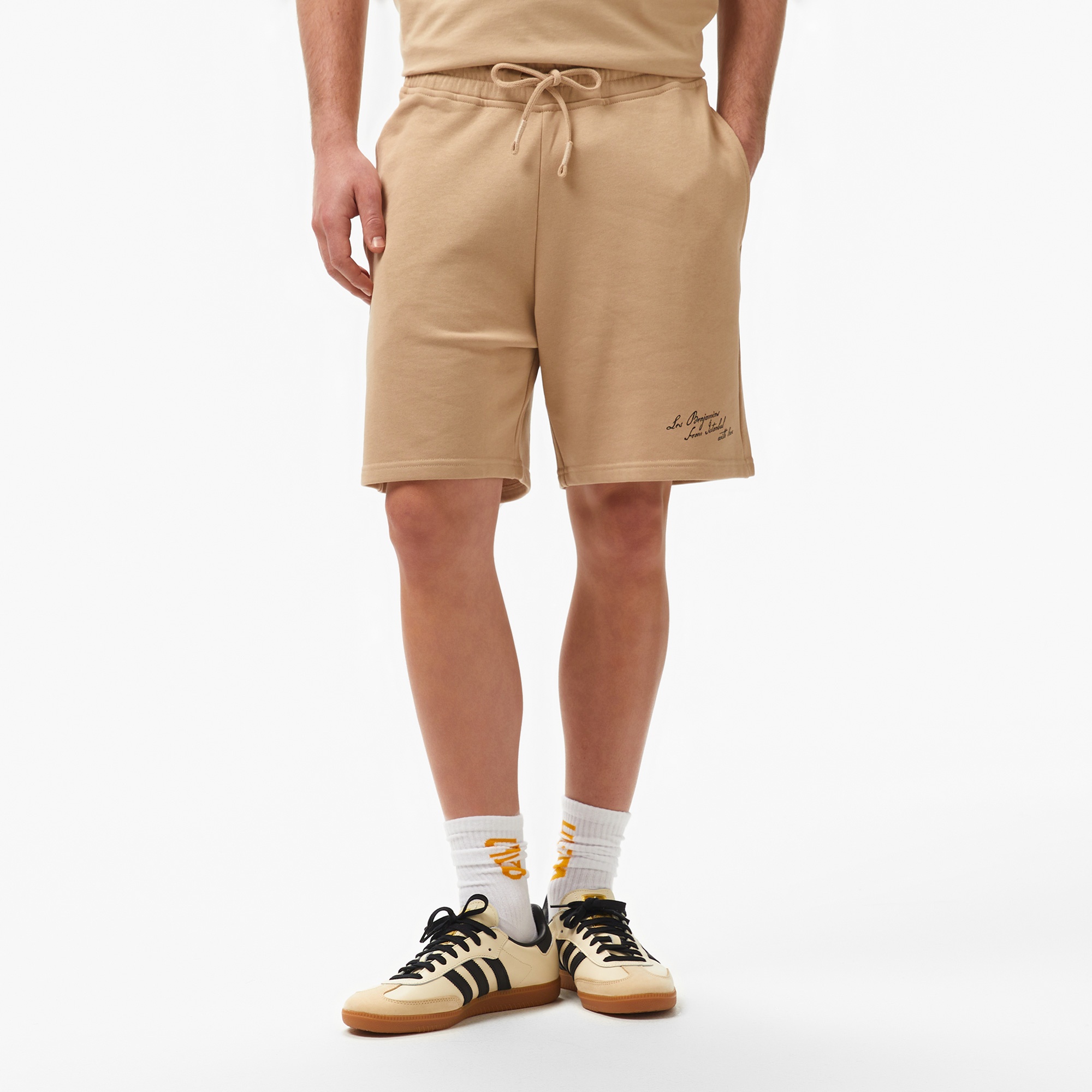 Les Benjamins 003 Erkek Bej Şort