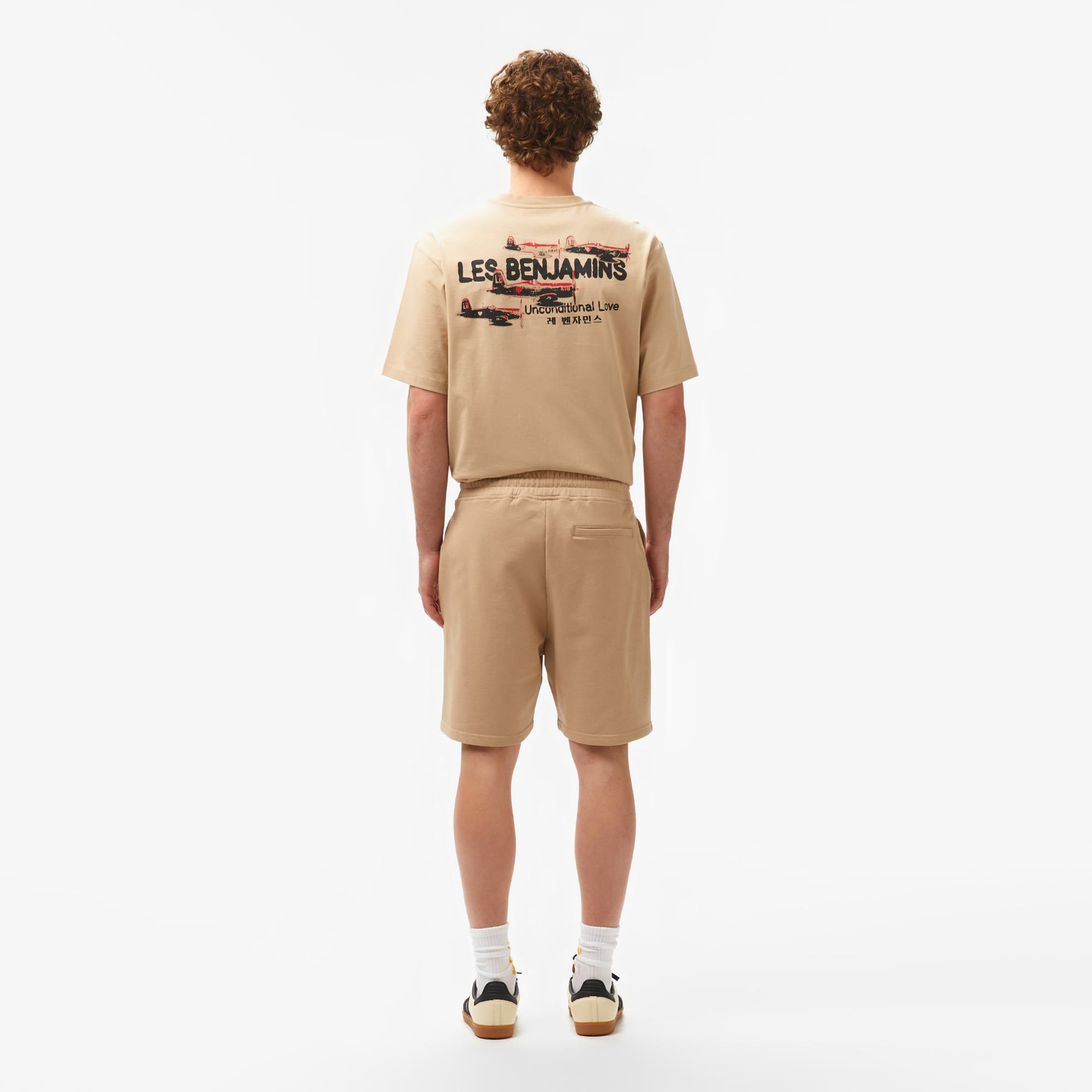 Les Benjamins 003 Erkek Bej Şort