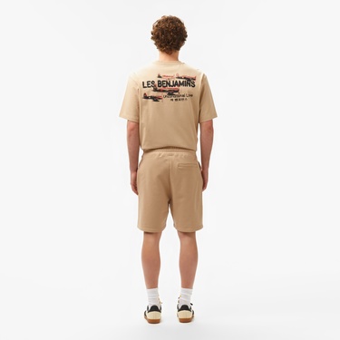  Les Benjamins 003 Erkek Bej Şort