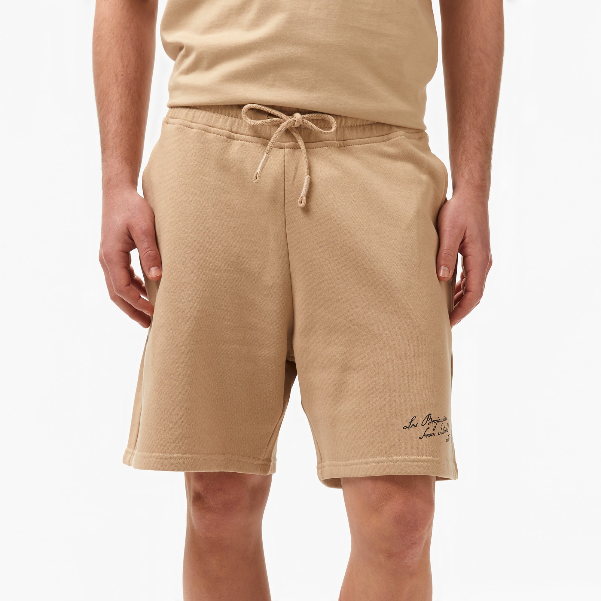 Les Benjamins 003 Erkek Bej Şort