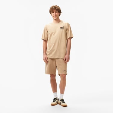  Les Benjamins Relaxed 001 Erkek Bej T-Shirt