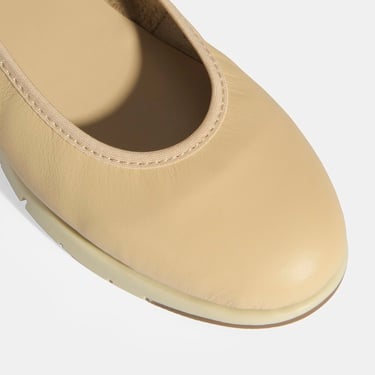  Kadın Bej Deri DesaComfort Günlük Ayakkabı