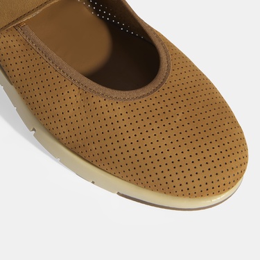  Kadın Taba Nubuk Deri DesaComfort Günlük Ayakkabı