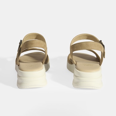  Selinna Bej Kadın DesaComfort Deri Sandalet